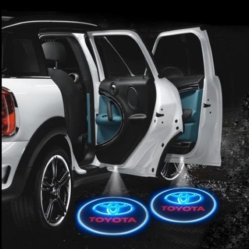 Welcome light LED Projector Door Shadow Light for Toyota 2 ...